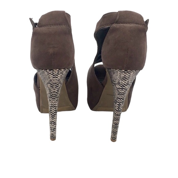 Liliana 👠 Gray High Heels Size 6 - Picture 5 of 8